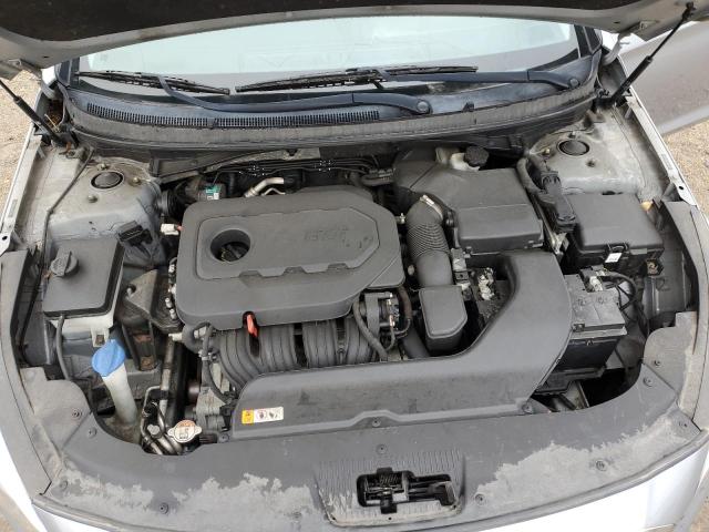 5NPE24AF8FH210206 - 2015 HYUNDAI SONATA SE GRAY photo 11