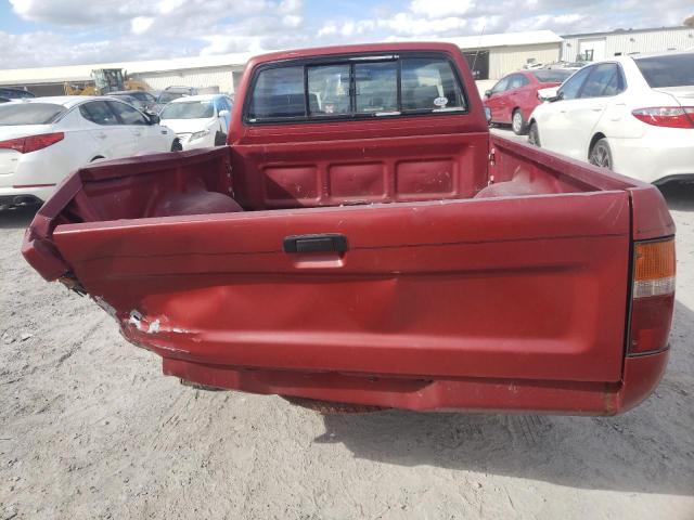 4TARN81P8PZ107611 - 1993 TOYOTA PICKUP 1/2 TON SHORT WHEELBASE DX RED photo 6