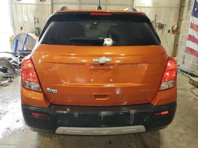 KL7CJLSB6FB217847 - 2015 CHEVROLET TRAX 1LT ORANGE photo 6