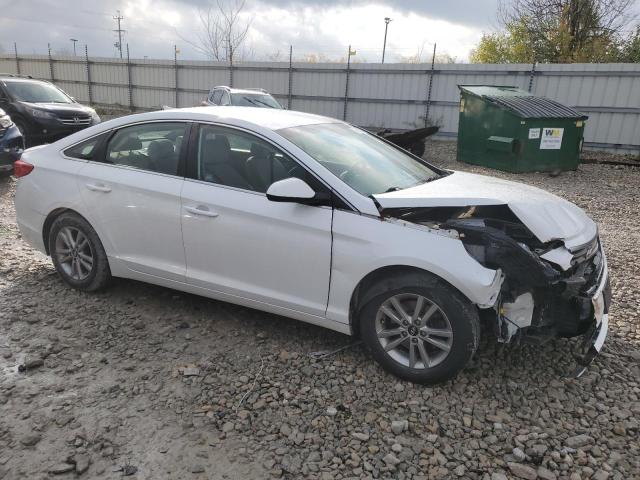 5NPE24AF4FH159724 - 2015 HYUNDAI SONATA SE WHITE photo 4