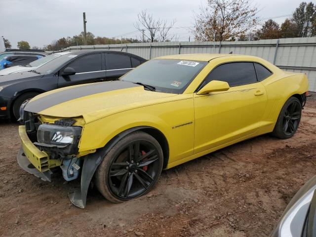 2G1FB1E3XF9193374 - 2015 CHEVROLET CAMARO LS YELLOW photo 1