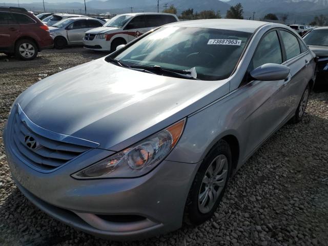 5NPEB4AC7CH332847 - 2012 HYUNDAI SONATA GLS SILVER photo 1