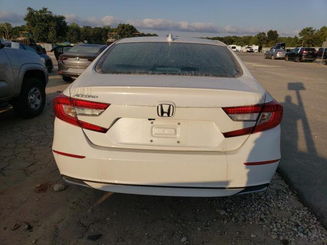 1HGCV1F18MA025797 - 2021 HONDA ACCORD LX WHITE photo 6