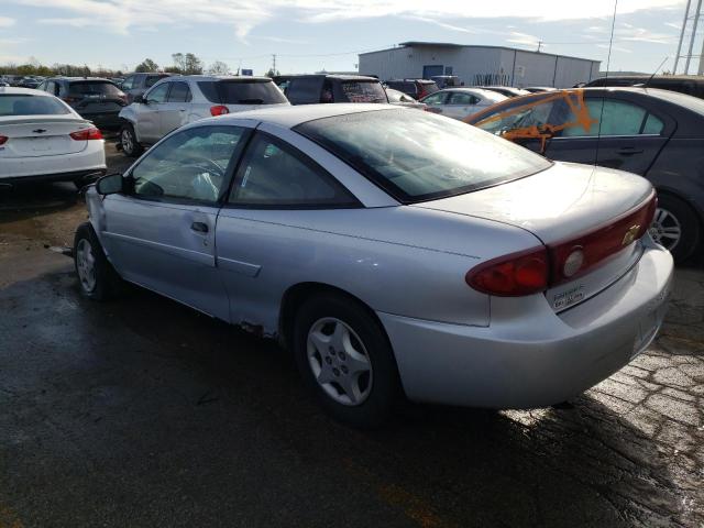 1G1JC12F357124466 - 2005 CHEVROLET CAVALIER SILVER photo 2