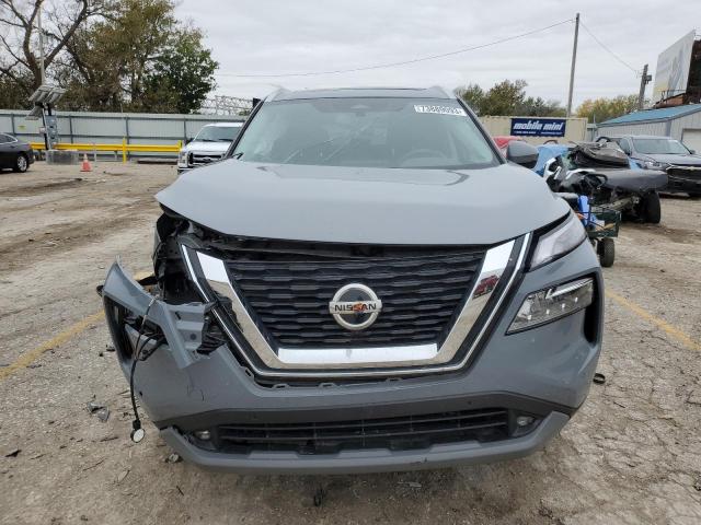 5N1AT3CB1MC670831 - 2021 NISSAN ROGUE SL GRAY photo 5