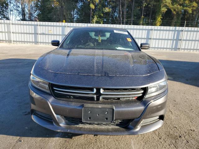 2C3CDXBG3GH103296 - 2016 DODGE CHARGER SE GRAY photo 5