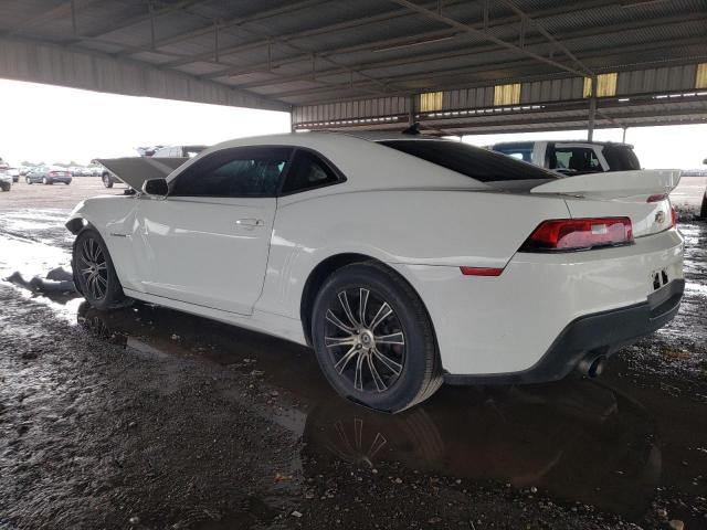 2G1FD1E33F9146777 - 2015 CHEVROLET CAMARO LT WHITE photo 2