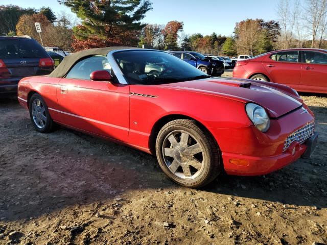 1FAHP60A03Y107040 - 2003 FORD THUNDERBIR RED photo 4