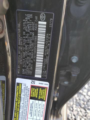 4T1G11AK9PU151080 - 2023 TOYOTA CAMRY SE NIGHT SHADE BLACK photo 12