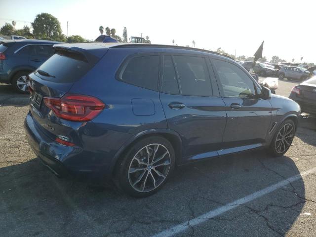 5UXTS3C52K0Z06605 - 2019 BMW X3 XDRIVEM40I BLUE photo 3