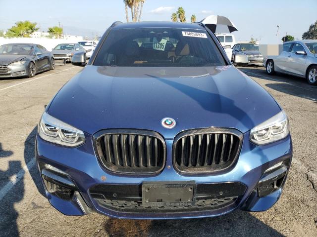 5UXTS3C52K0Z06605 - 2019 BMW X3 XDRIVEM40I BLUE photo 5