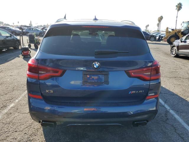 5UXTS3C52K0Z06605 - 2019 BMW X3 XDRIVEM40I BLUE photo 6