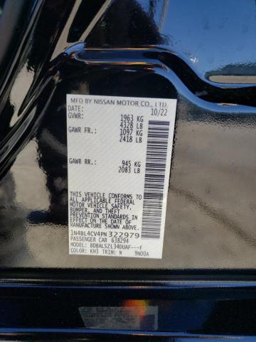 1N4BL4CV4PN322979 - 2023 NISSAN ALTIMA SR BLACK photo 13