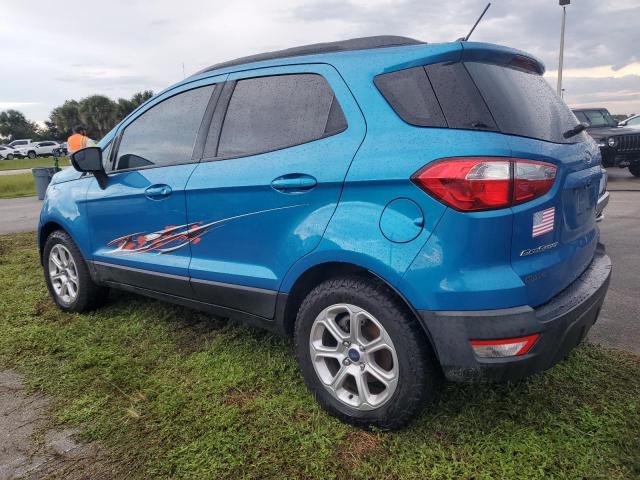 MAJ3S2GE1LC342585 - 2020 FORD ECOSPORT SE BLUE photo 2