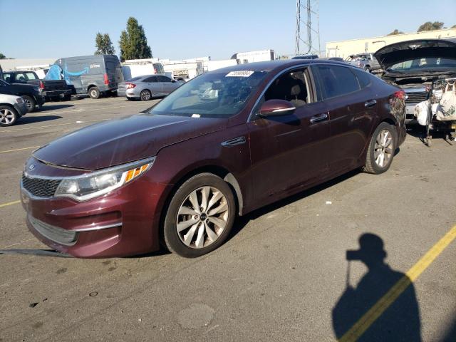 5XXGT4L3XHG139131 - 2017 KIA OPTIMA LX BURGUNDY photo 1