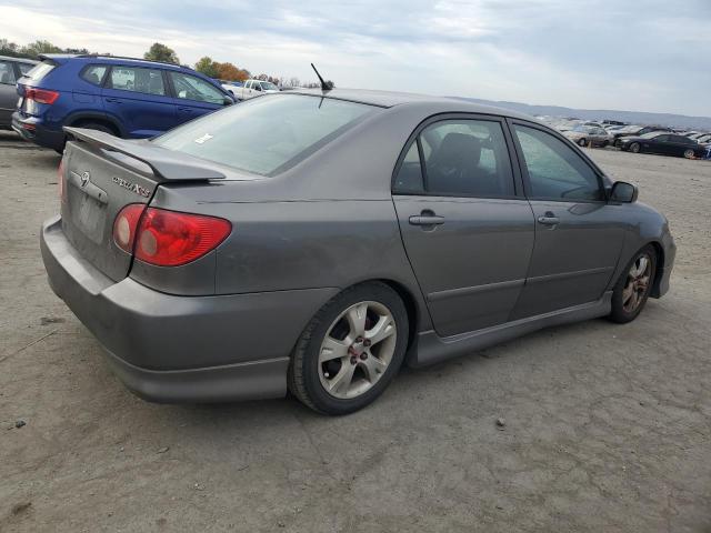 2T1BY30E65C463482 - 2005 TOYOTA COROLLA XRS GRAY photo 3