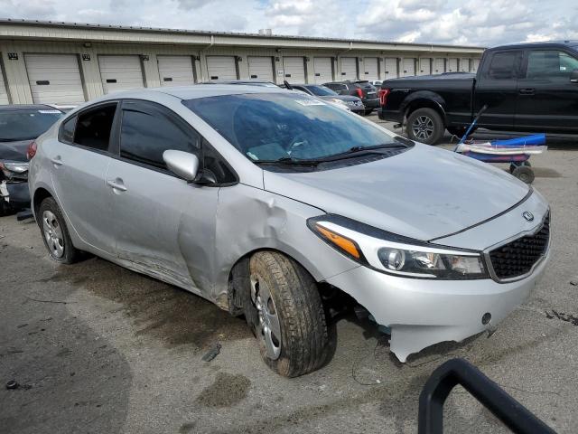 3KPFK4A70HE114445 - 2017 KIA FORTE LX SILVER photo 4