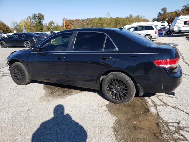 1HGCM56834A118184 - 2004 HONDA ACCORD EX BLACK photo 2