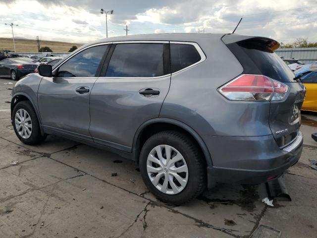 KNMAT2MV9GP632459 - 2016 NISSAN ROGUE S GRAY photo 2