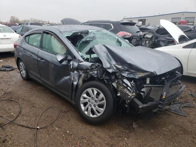 KMHD74LF1KU836315 - 2019 HYUNDAI ELANTRA SE GRAY photo 4