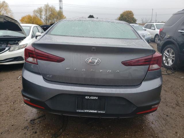 KMHD74LF1KU836315 - 2019 HYUNDAI ELANTRA SE GRAY photo 6