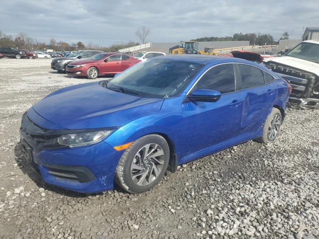 19XFC2F72JE044009 - 2018 HONDA CIVIC EX BLUE photo 1