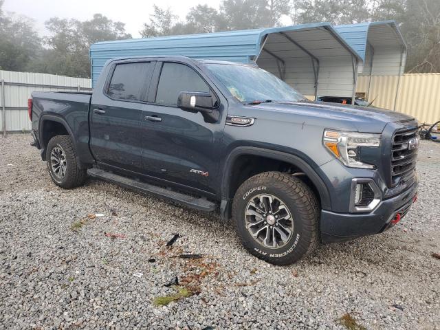 1GTP9EEL5KZ159289 - 2019 GMC SIERRA K1500 AT4 BLUE photo 4