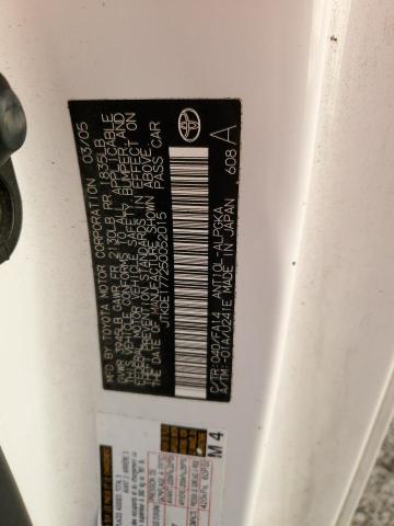 JTKDE177250052015 - 2005 TOYOTA SCION TC 双色 照片 12