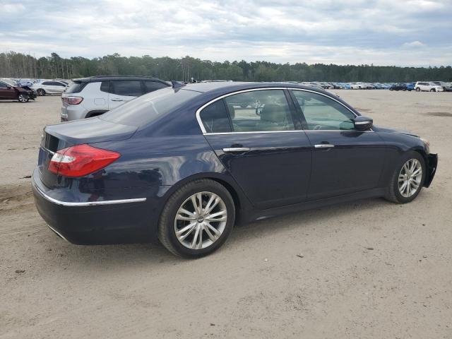 KMHGC4DD5CU164752 - 2012 HYUNDAI GENESIS 3.8L BLUE photo 3