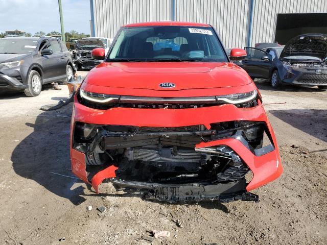 KNDJ53AF7L7031901 - 2020 KIA SOUL GT-LINE TURBO RED photo 5