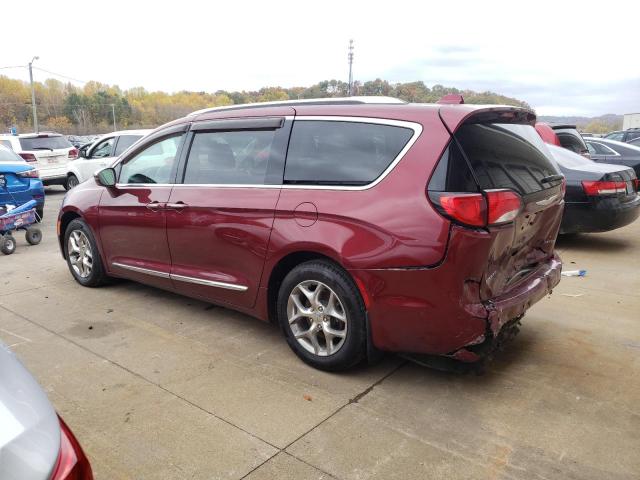 2C4RC1GG6HR545208 - 2017 CHRYSLER PACIFICA LIMITED RED photo 2