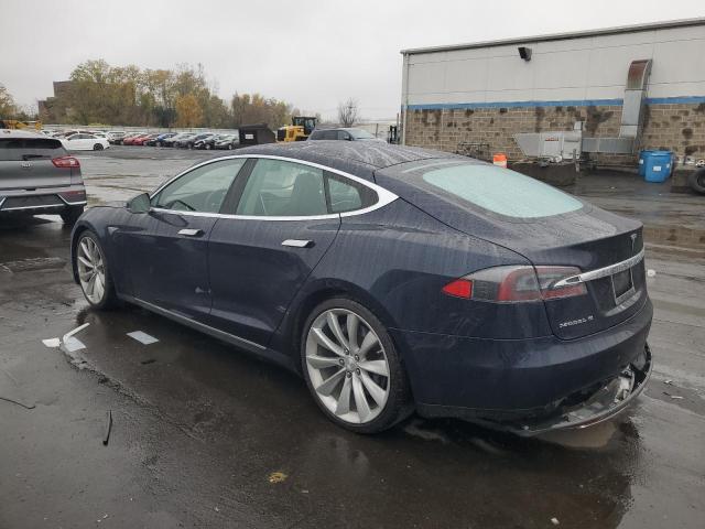 5YJSA1CP2DFP04079 - 2013 TESLA MODEL S ლურჯი ფოტო 2
