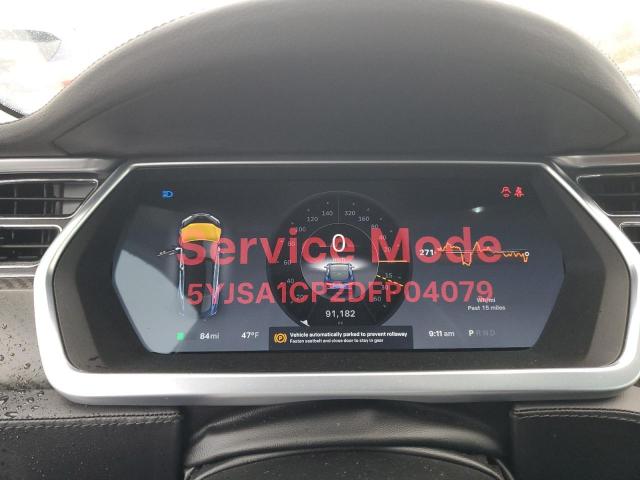 5YJSA1CP2DFP04079 - 2013 TESLA MODEL S ლურჯი ფოტო 9