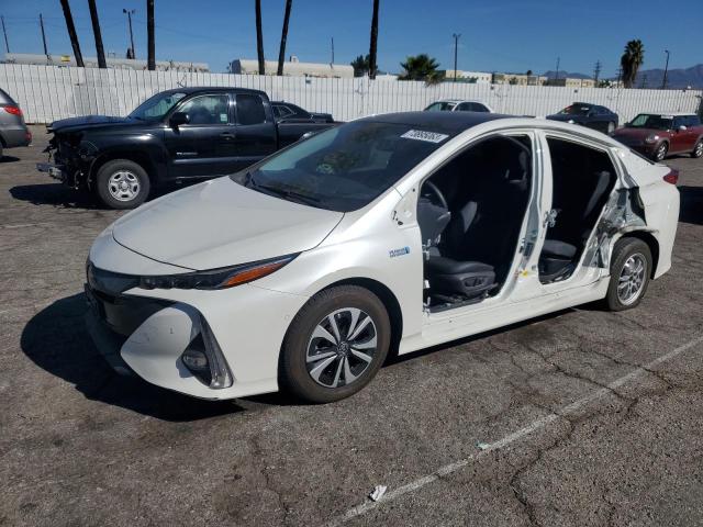 JTDKARFP6K3113628 - 2019 TOYOTA PRIUS PRIM WHITE photo 1