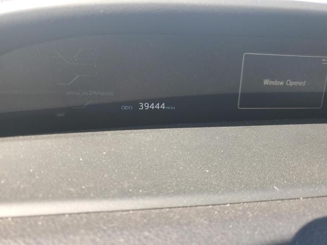 JTDKARFP6K3113628 - 2019 TOYOTA PRIUS PRIM WHITE photo 9