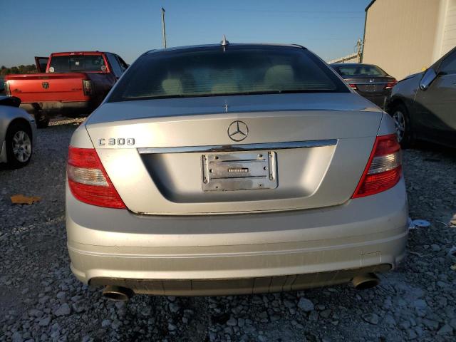 WDDGF54XX9R069648 - 2009 MERCEDES-BENZ C 300 SILVER photo 6