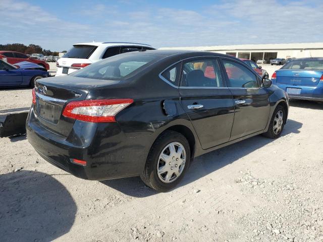 3N1AB7AP9FL663682 - 2015 NISSAN SENTRA S BLACK photo 3