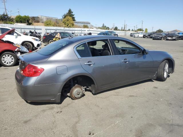 JN1CV6AP1BM504147 - 2011 INFINITI G37 BASE GRAY photo 3