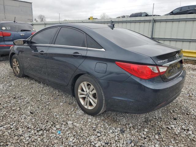 5NPEB4AC6DH715454 - 2013 HYUNDAI SONATA GLS BLUE photo 2