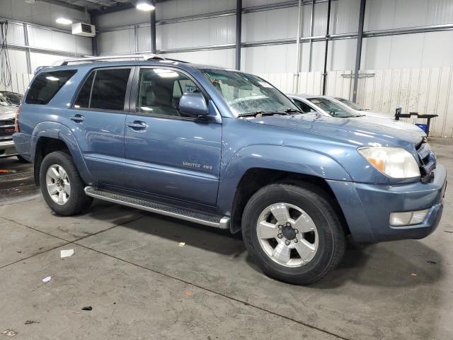 JTEBT17R040037562 - 2004 TOYOTA 4RUNNER LIMITED BLUE photo 4