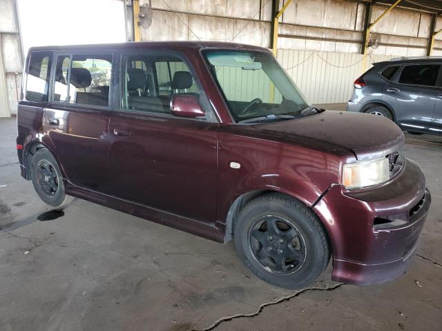 JTLKT324050216797 - 2005 TOYOTA SCION XB 勃艮第红 照片 4