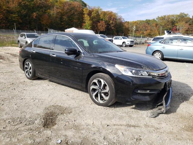 1HGCR3F88GA008354 - 2016 HONDA ACCORD EXL BLACK photo 4