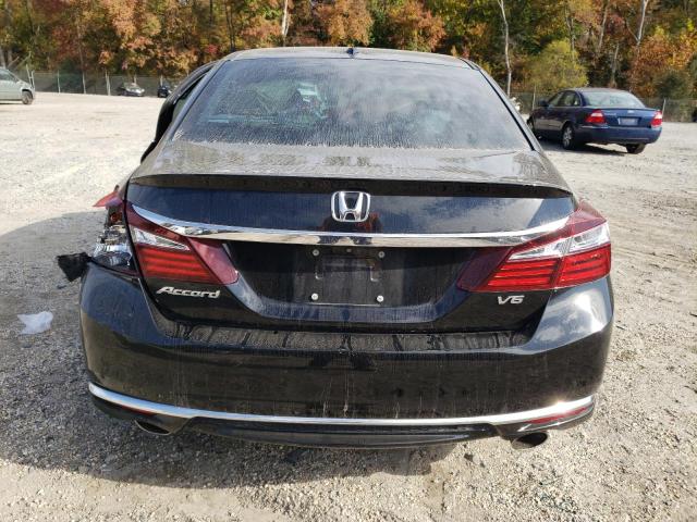 1HGCR3F88GA008354 - 2016 HONDA ACCORD EXL BLACK photo 6