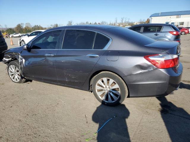 1HGCR2F70DA166152 - 2013 HONDA ACCORD EX GRAY photo 2