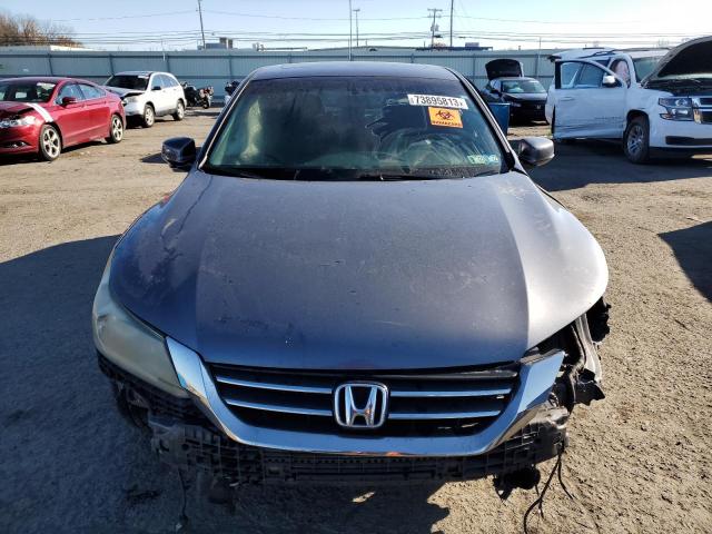 1HGCR2F70DA166152 - 2013 HONDA ACCORD EX GRAY photo 5