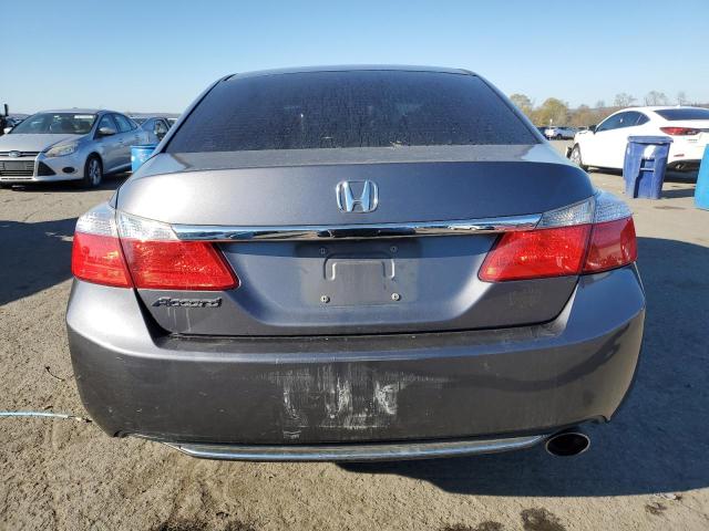 1HGCR2F70DA166152 - 2013 HONDA ACCORD EX GRAY photo 6