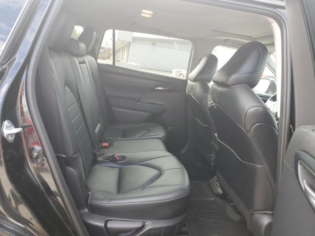 5TDGZRBH1MS551746 - 2021 TOYOTA HIGHLANDER XLE BLACK photo 11
