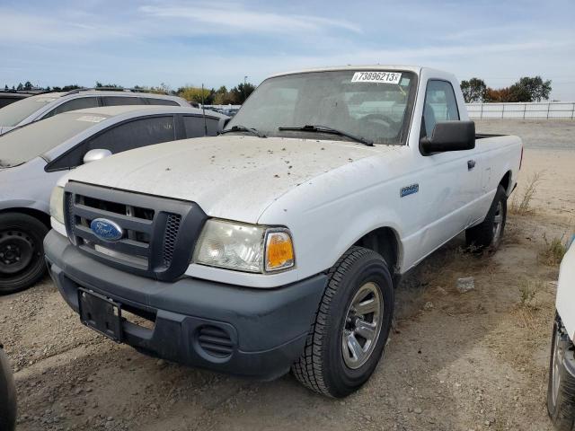 1FTYR10D39PA55158 - 2009 FORD RANGER WHITE photo 1