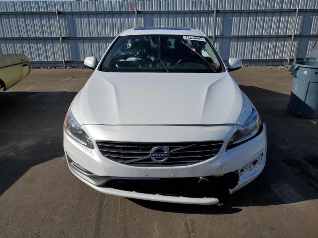 YV1612TD9F2301701 - 2015 VOLVO S60 PLATINUM WHITE photo 5