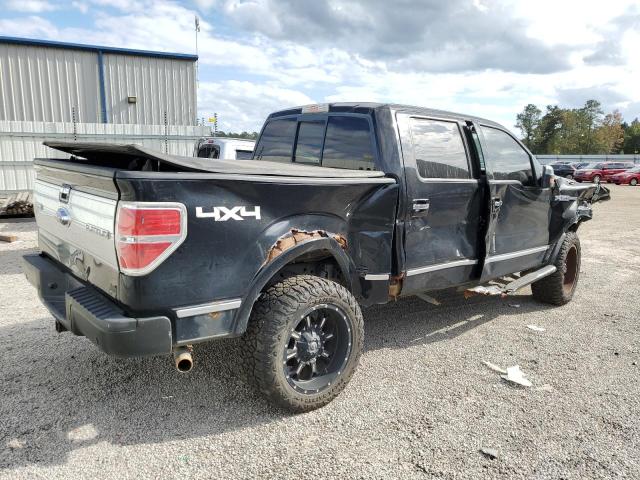 1FTPW14V59FA73691 - 2009 FORD F150 SUPERCREW BLACK photo 3